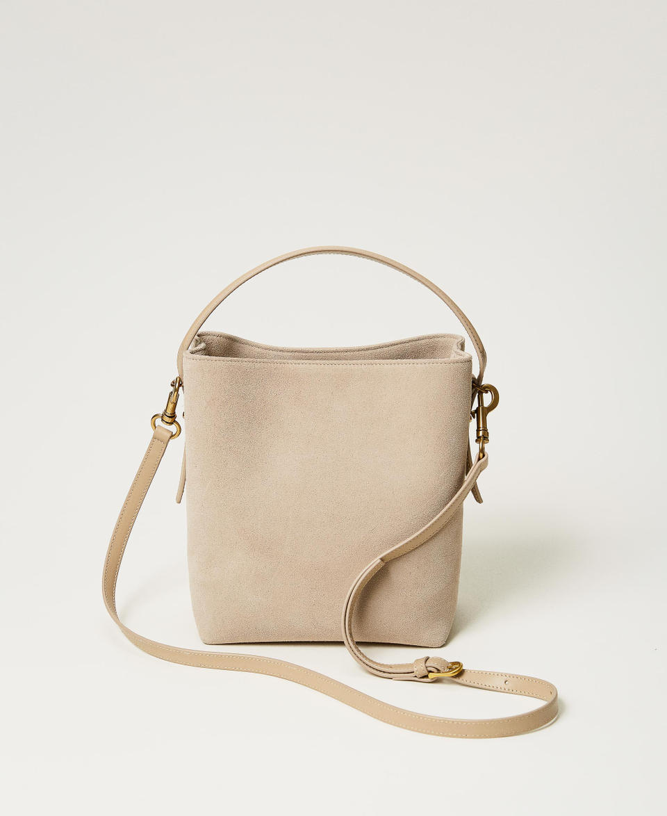 Twin Set Borsa secchiello ‘Chelsea’ in pelle Italia