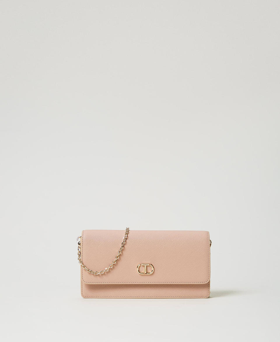 Twin Set Mini borsa a tracolla con Oval T