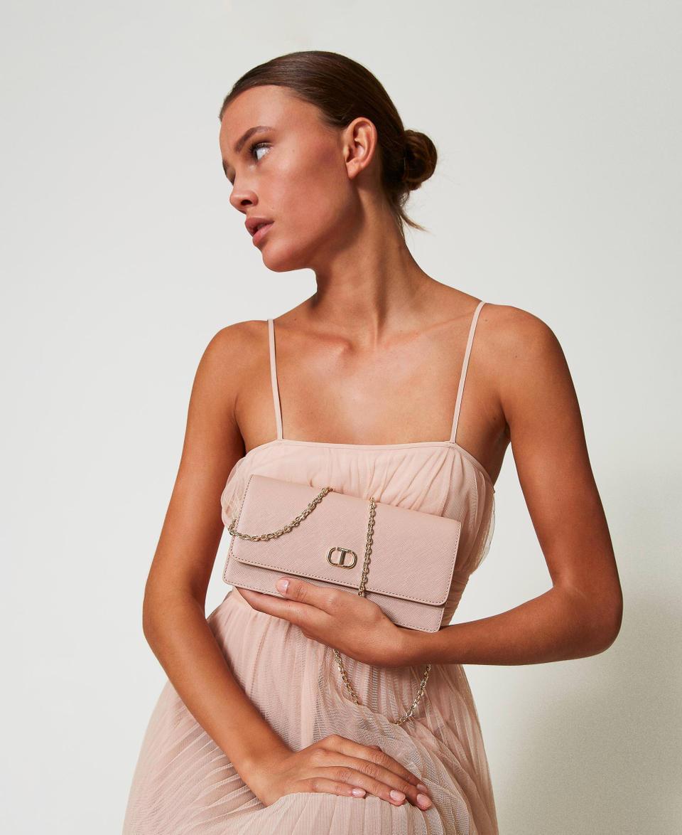 Twin Set Mini borsa a tracolla con Oval T Qualità Garantita