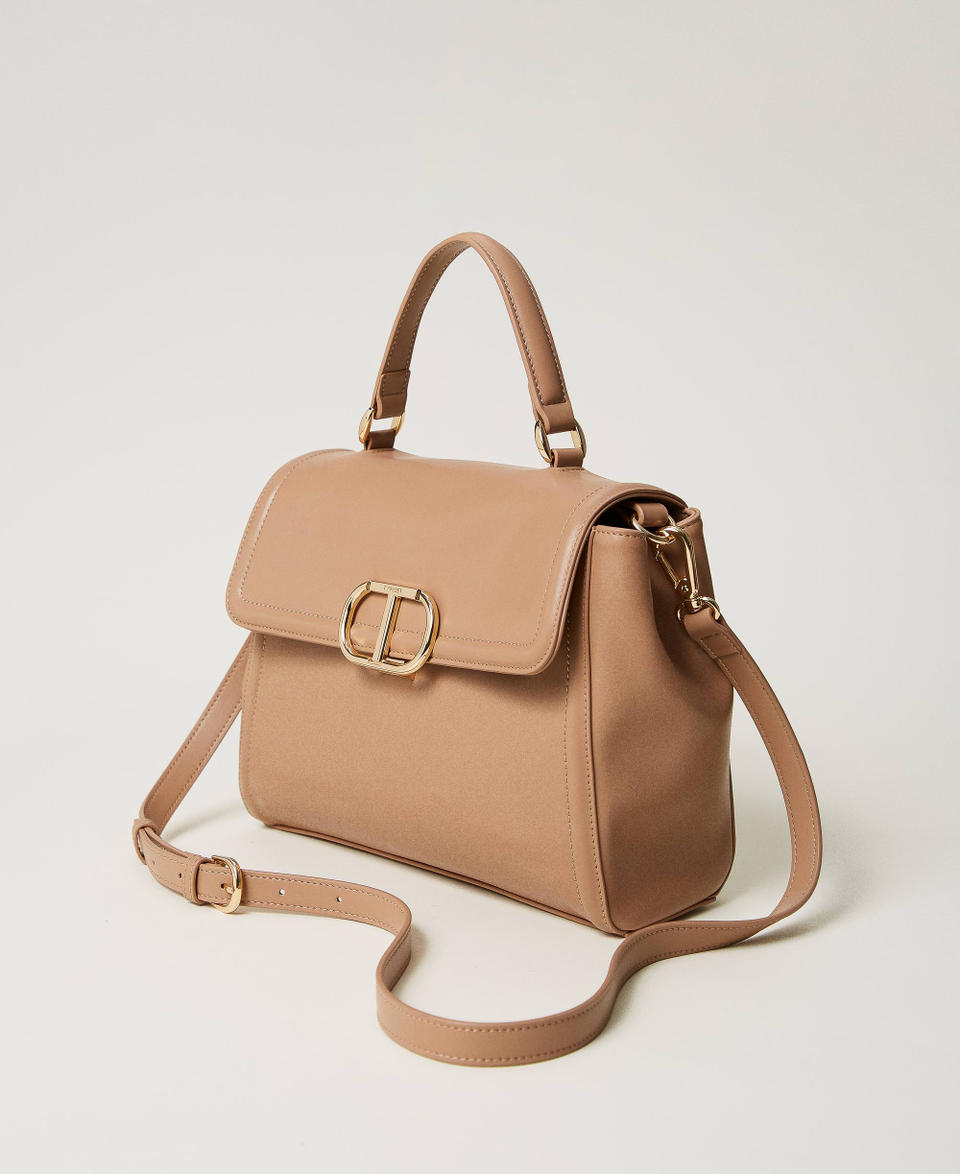 Twin Set Borsa top handle ‘Brera’ con apertura Oval T Negozi Online
