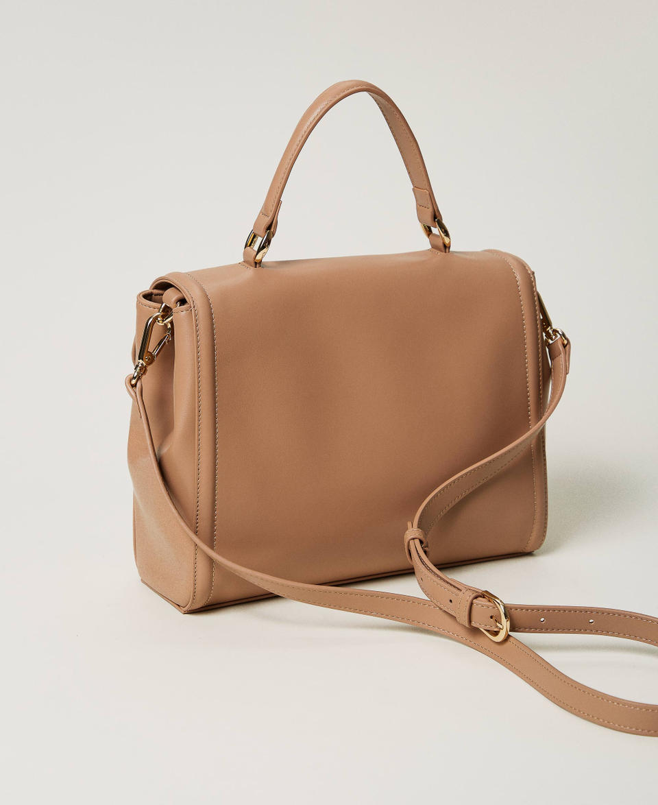 Twin Set Borsa top handle ‘Brera’ con apertura Oval T Negozi Online