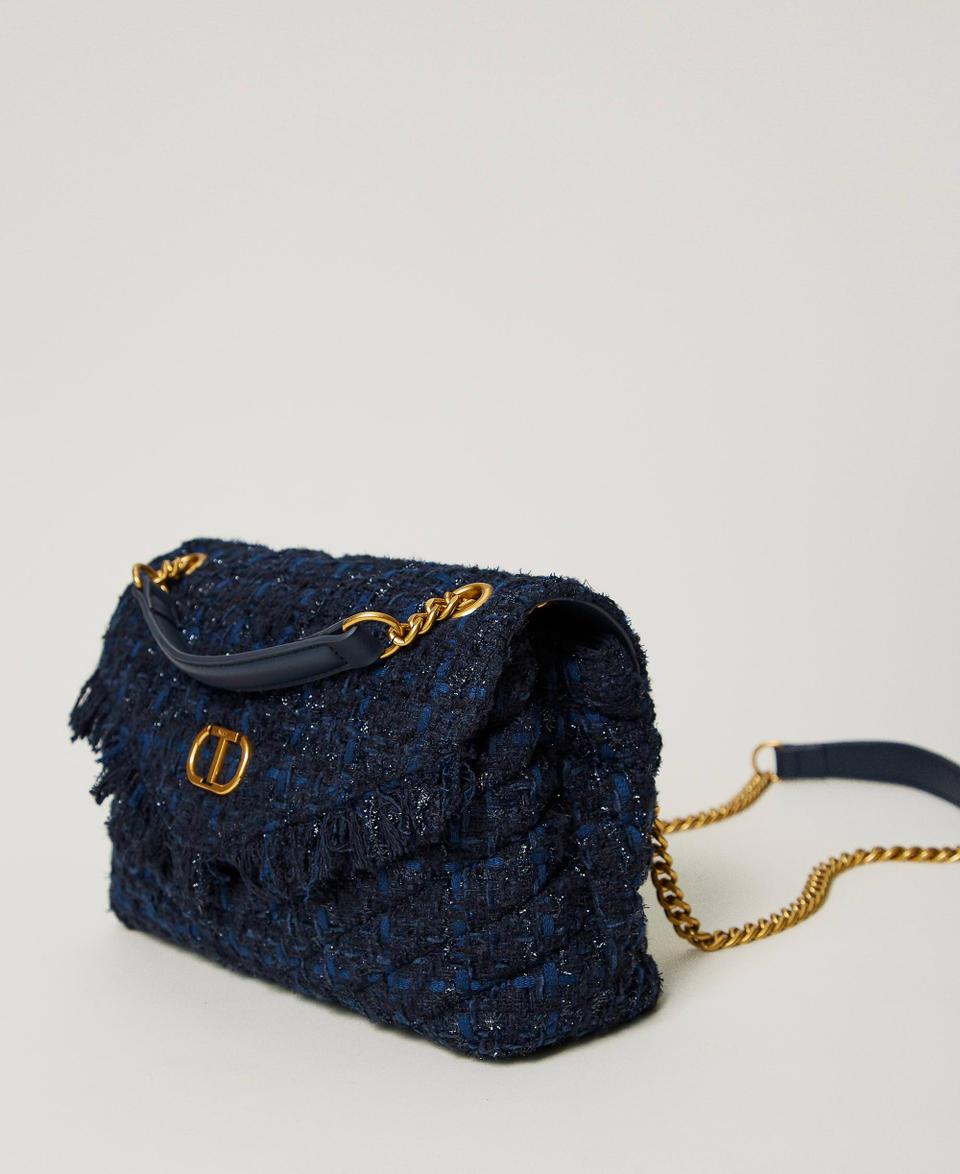 Twin Set Borsa a tracolla 'Dreamy' media in tweed Fino Al -60%