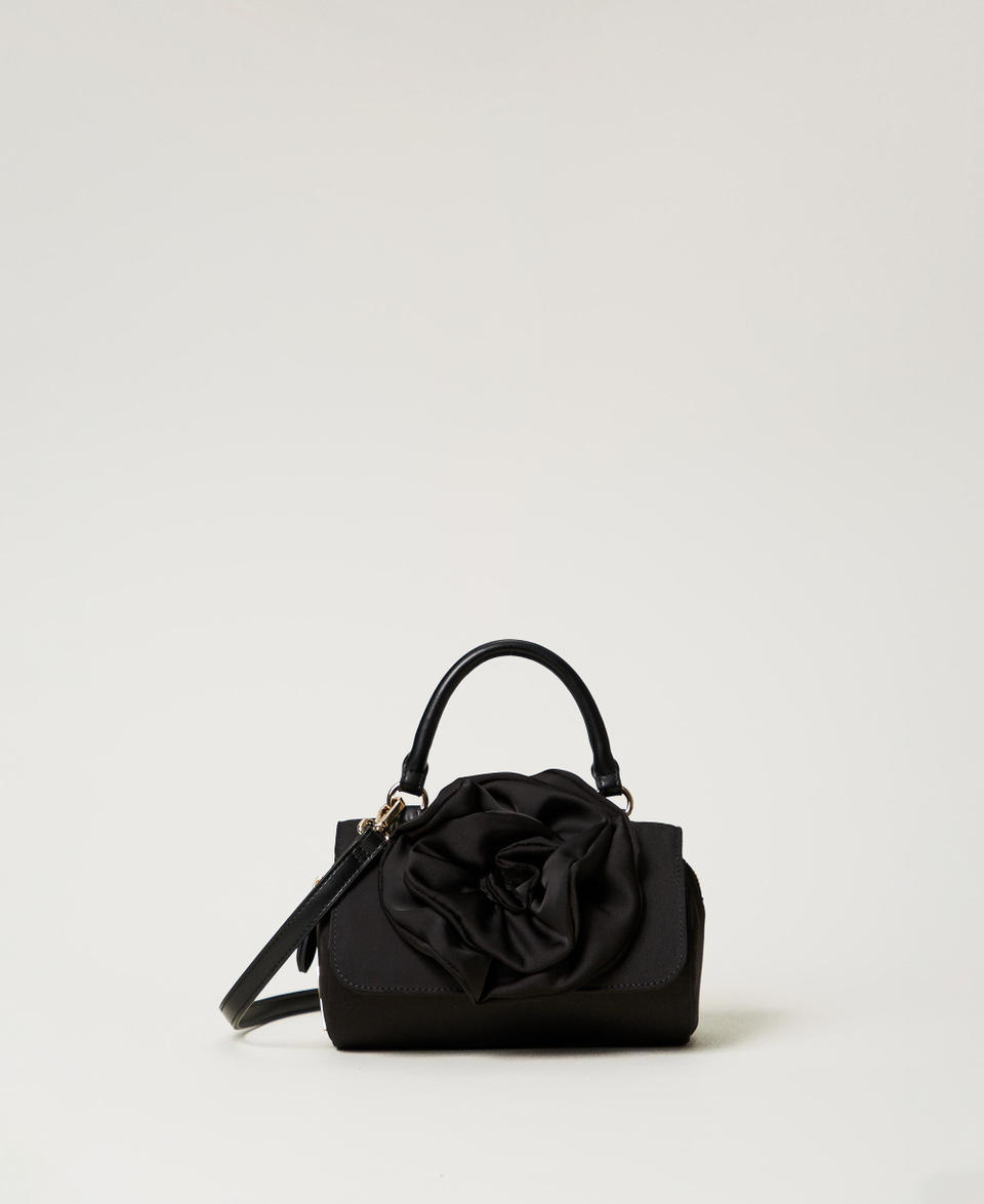 Twin Set Borsa a tracolla con maxi fiore