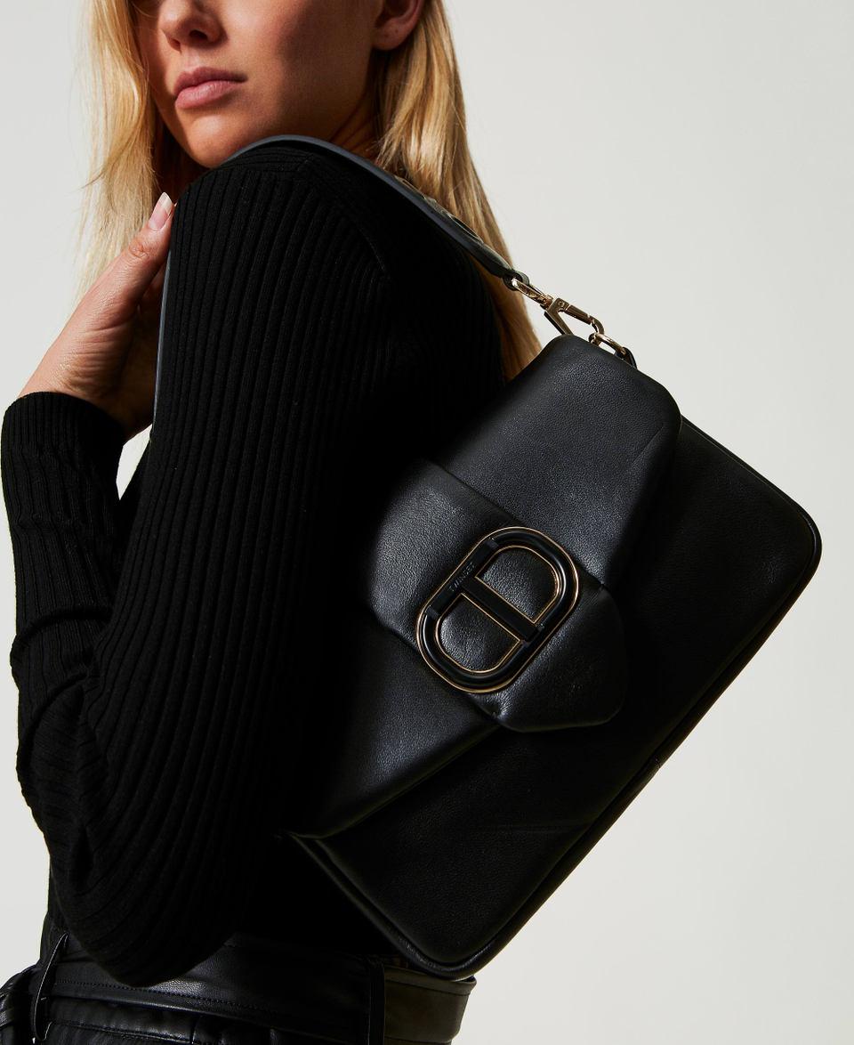 Twin Set Borsa a tracolla 'Amie' media in nappa Sottocosto