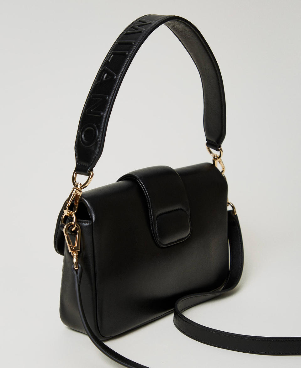 Twin Set Borsa a tracolla 'Amie' media in nappa Sottocosto