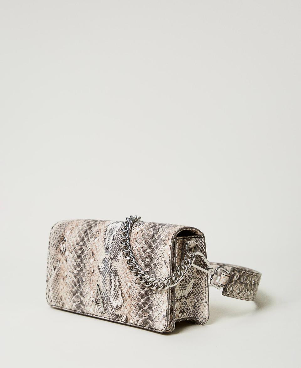 Twin Set Borsa a tracolla con stampa snake Economico