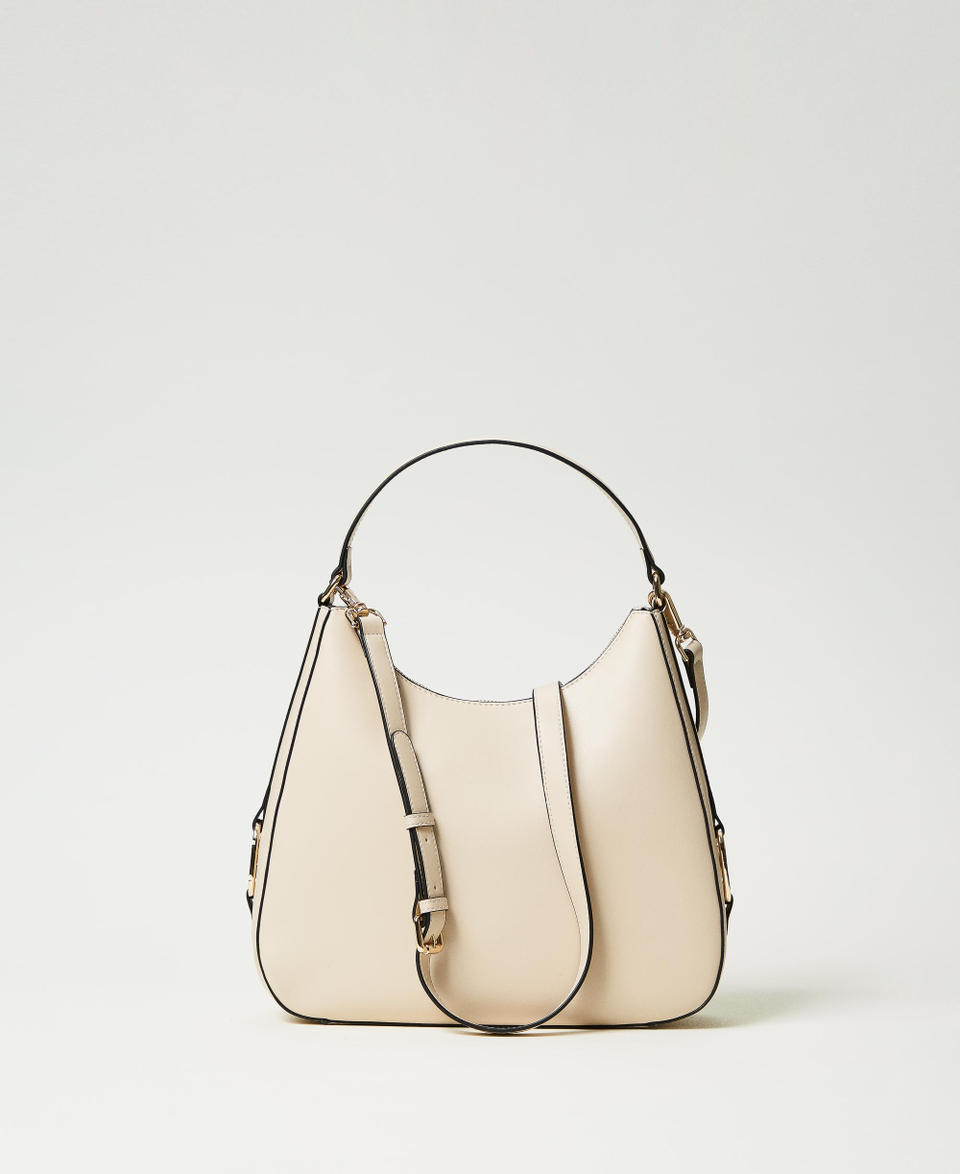 Twin Set Borsa hobo con fibbia Oval T