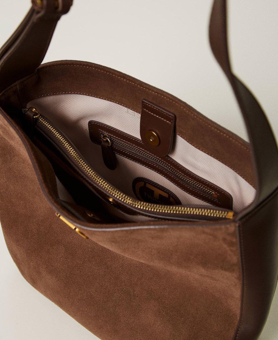 Twin Set Borsa hobo ‘Chelsea’ in pelle In Vendita