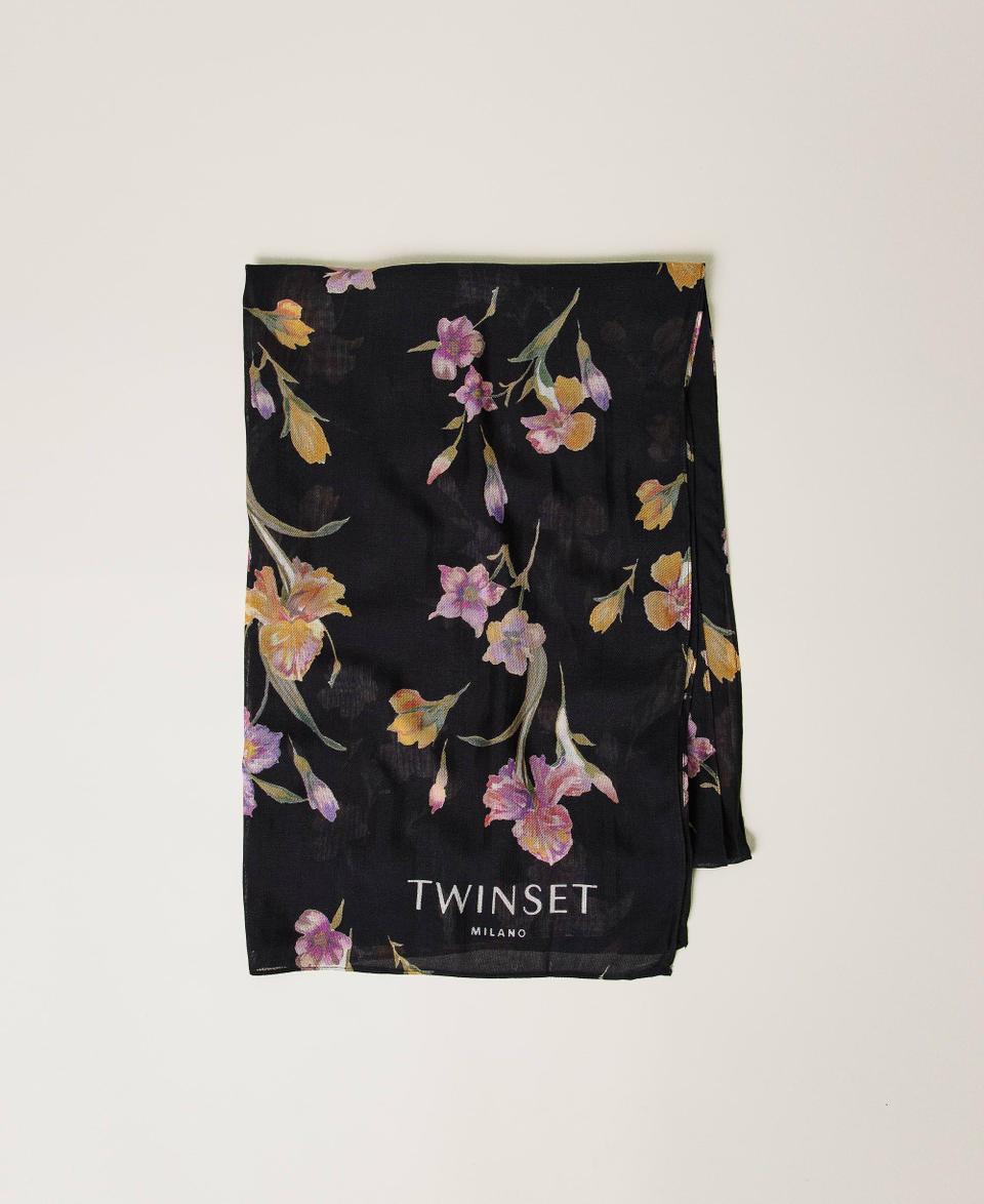 Twin Set Stola con stampa a fiori