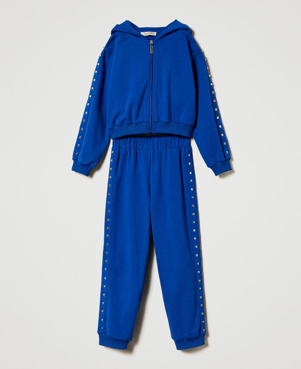 Twin Set Felpa con cappuccio e joggers Prezzo Ridotto