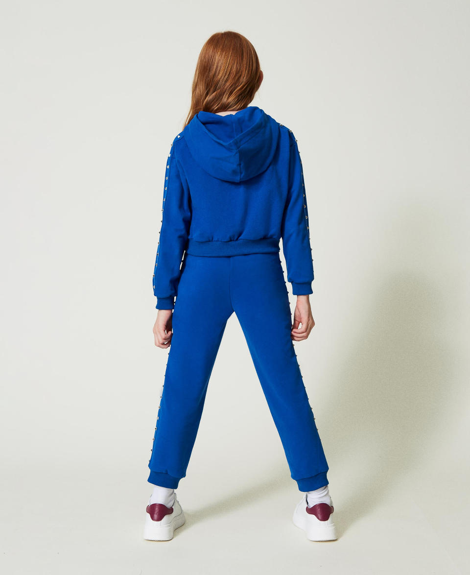 Twin Set Felpa con cappuccio e joggers Prezzo Ridotto