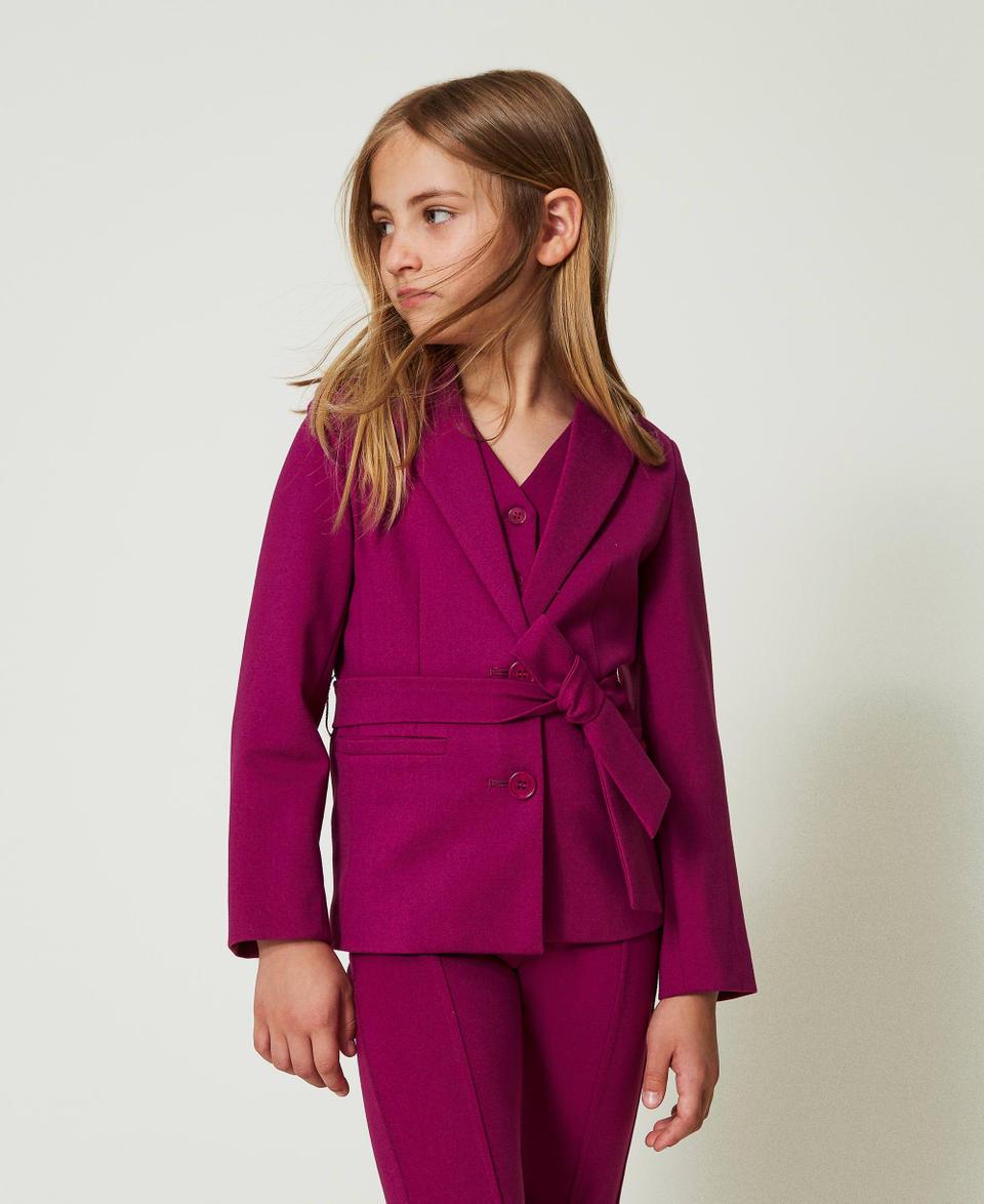 Twin Set Giacca blazer monopetto con cintura Saldi