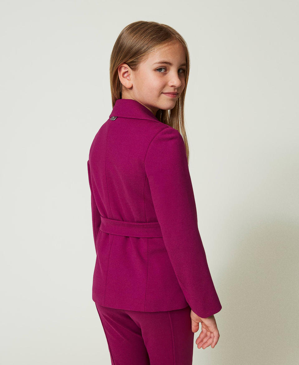 Twin Set Giacca blazer monopetto con cintura Saldi