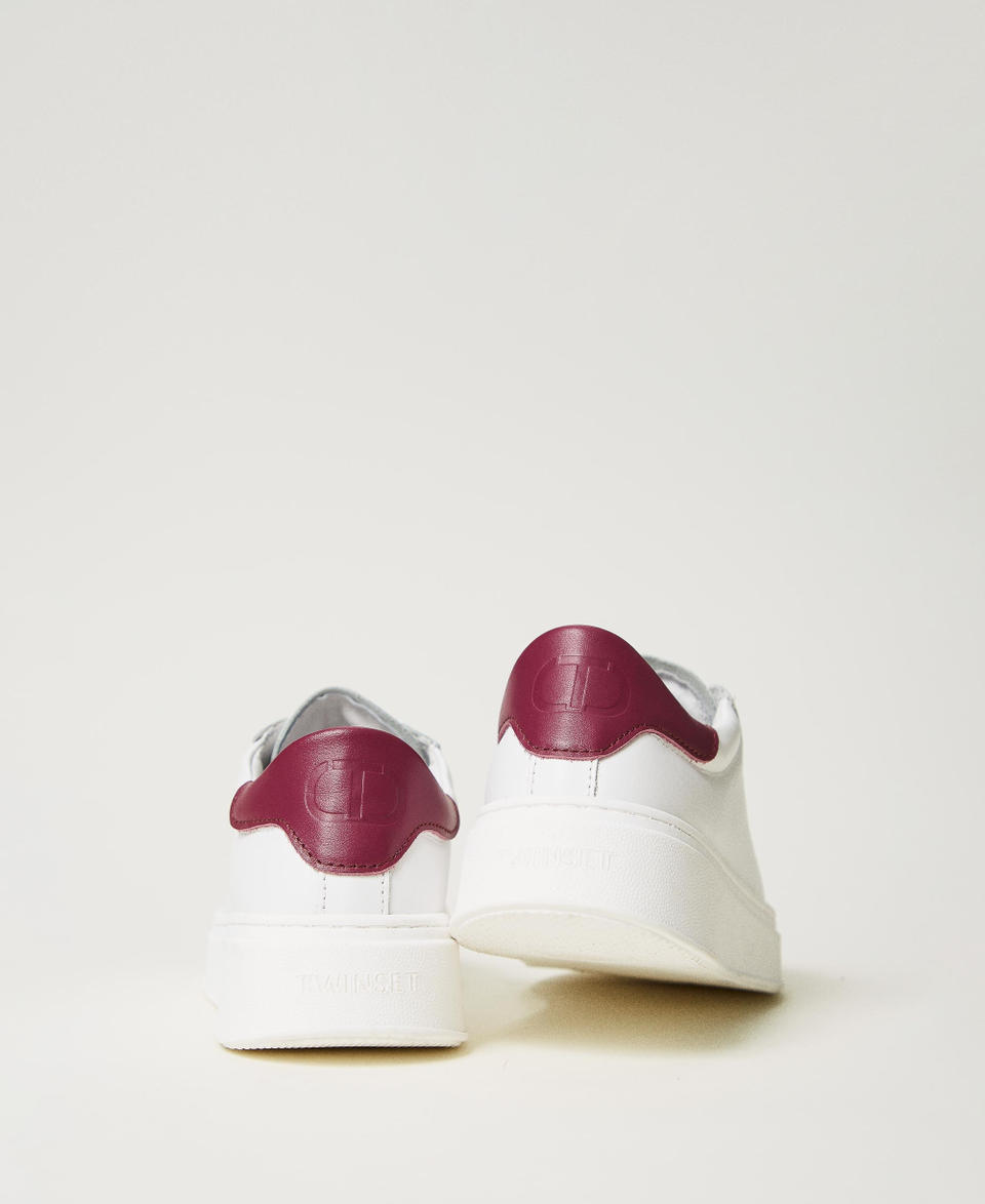 Twin Set Sneakers in pelle con logo Hotsell