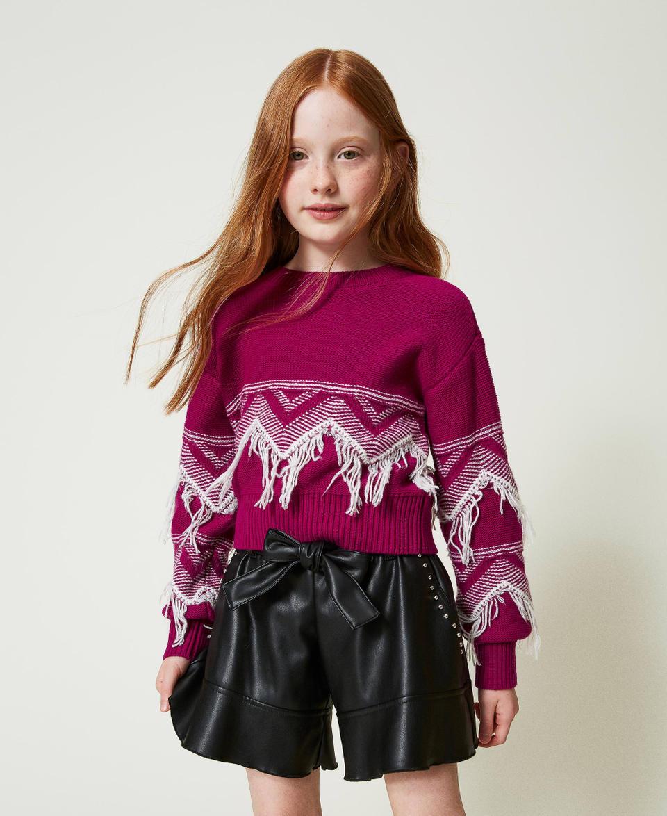 Twin Set Shorts flare con borchie