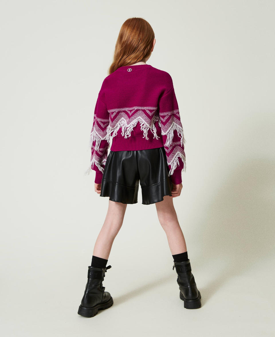 Twin Set Shorts flare con borchie Saldi Di Fabbrica