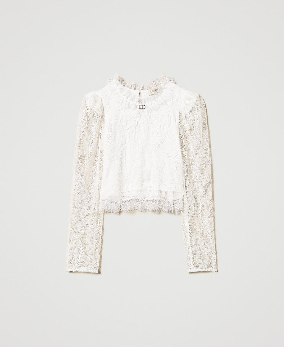 Twin Set Blusa in pizzo Valenciennes Negozio