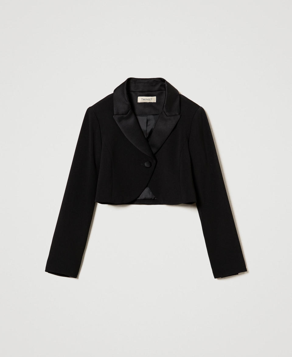 Twin Set Giacca spencer in flanella Offerta