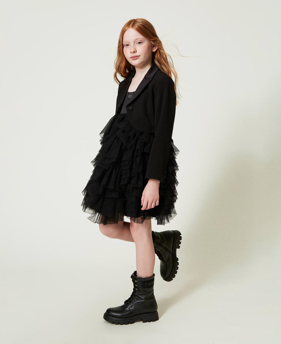 Twin Set Giacca spencer in flanella Offerta