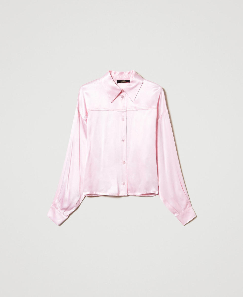 Twin Set Camicia in raso martellato I Più Venduti