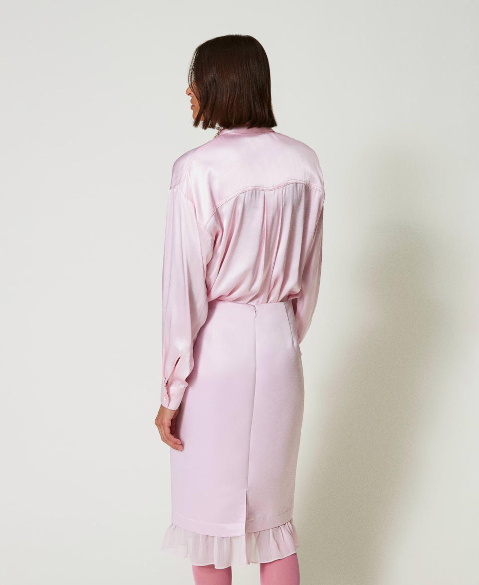 Twin Set Camicia in raso martellato I Più Venduti