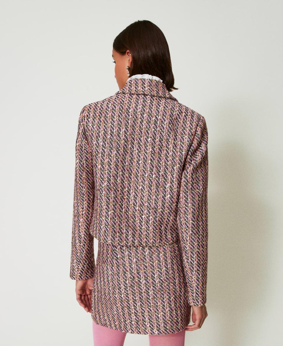Twin Set Giacca blazer in bouclé e lurex Shopping online