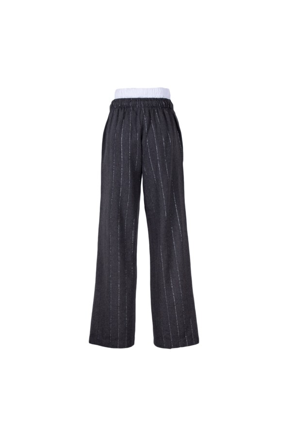 U R Ink MOA 244W42X PANTALONI GRIGIO Offerta
