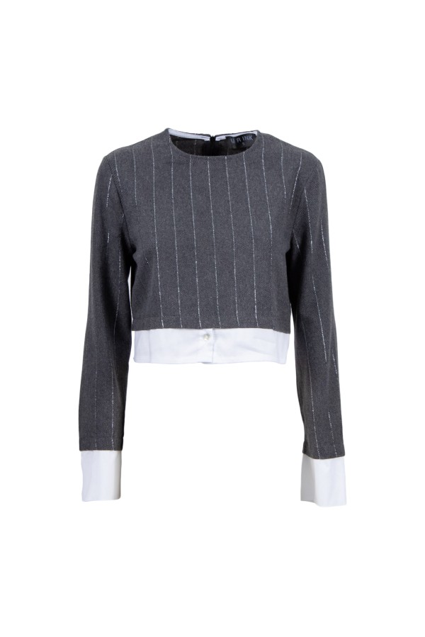 U R Ink MOA 234W42X CAMICIE e BLUSE GRIGIO Economico