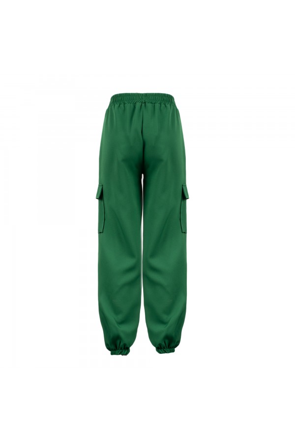 U R Ink NEIVA 244W3F2 PANTALONI VERDE Nuovo