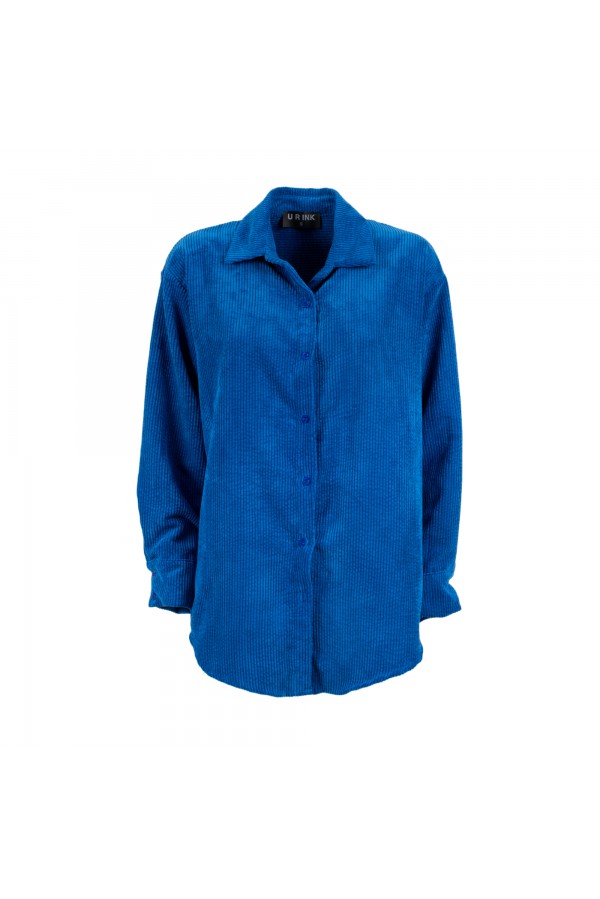 U R Ink PITALITO 254W3M0 CAMICIE e BLUSE BLU Vendita