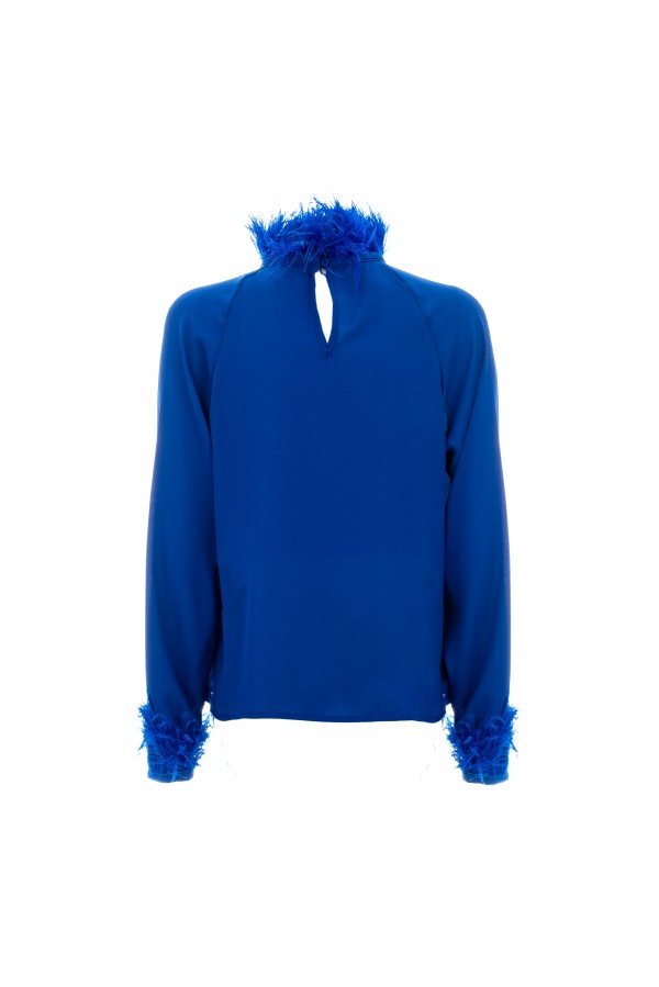 U R Ink LATINA 234W3M0 CAMICIE e BLUSE BLU Qualità Garantita