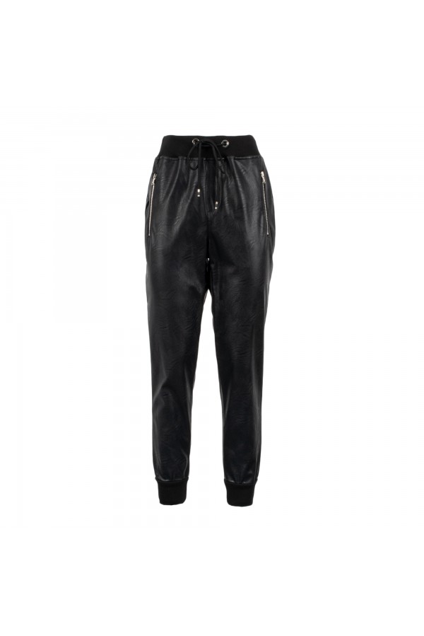 U R Ink ELIE 244W3D6 PANTALONI NERO Consegna Veloce