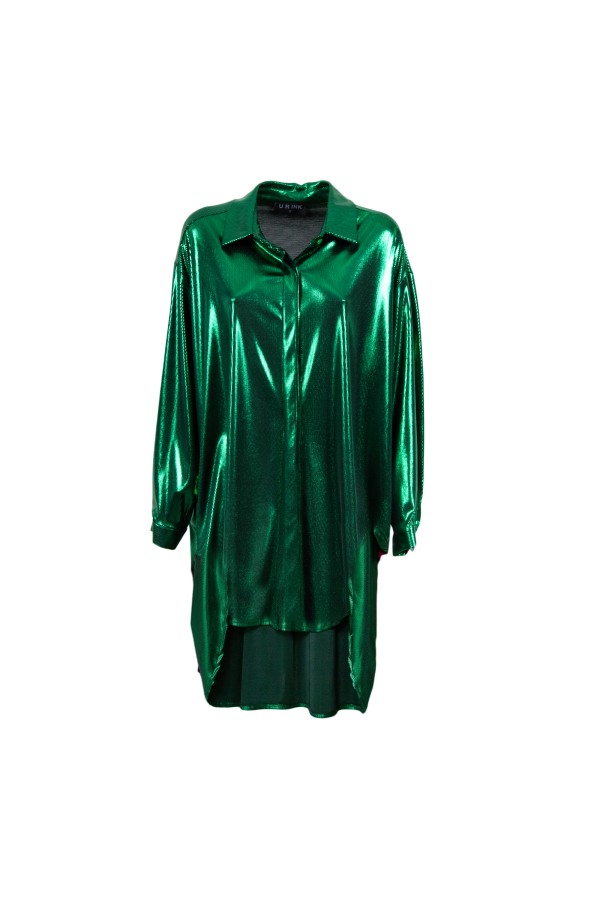 U R Ink SABÁN 254W4F2 CAMICIE e BLUSE VERDE Sconto