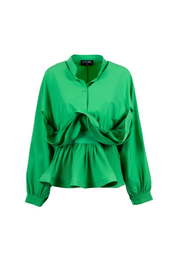 U R Ink TOLUCA 234W4F2 CAMICIE e BLUSE VERDE Outlet