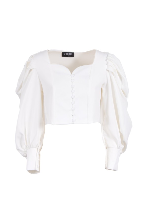 U R Ink MADRUGA 234W4D7 CAMICIE e BLUSE BIANCO Offerte
