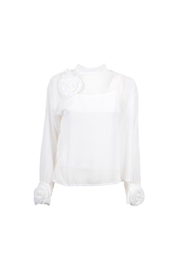 U R Ink LAS HERAS 234W4D7 CAMICIE e BLUSE BIANCO Nuova