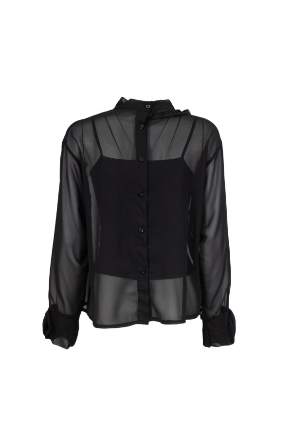 U R Ink LAS HERAS 234W4D6 CAMICIE e BLUSE NERO Moda