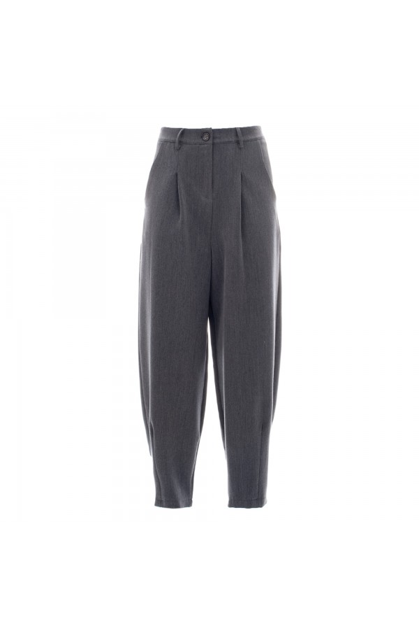 U R Ink OSANE244W24A PANTALONI GRIGIO Negozi Online