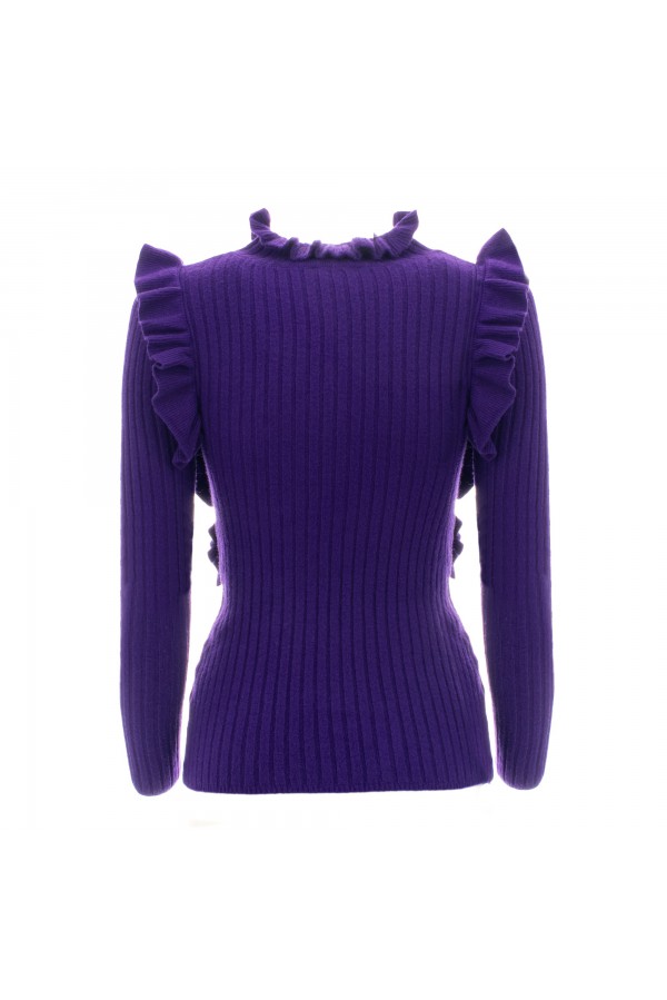 U R Ink PORTO134W2F8 MAGLIERIA VIOLA Sconto