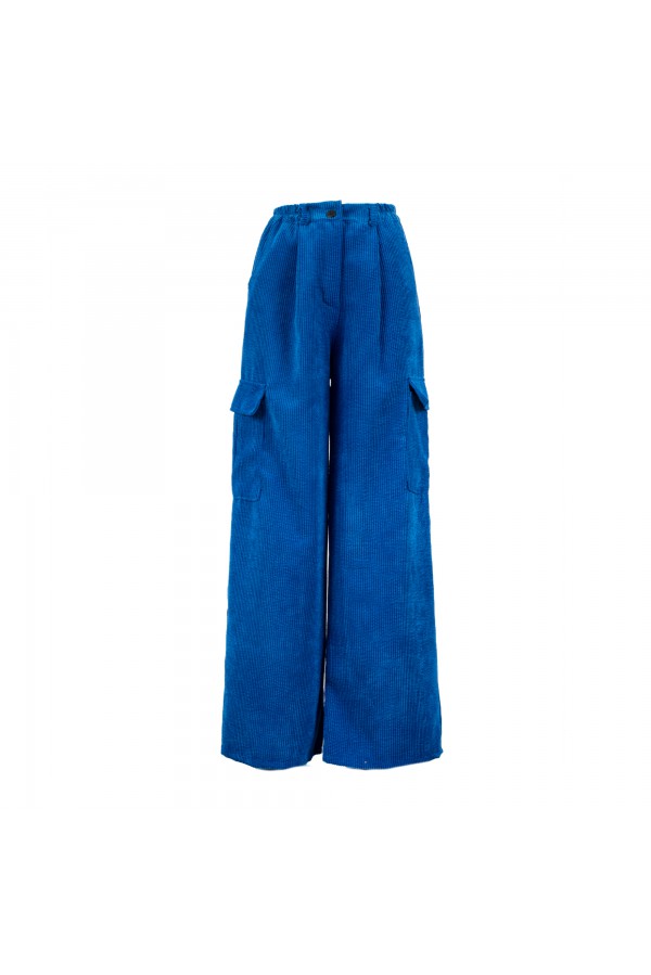U R Ink PITALITO 244W3M0 PANTALONI BLU Nuova
