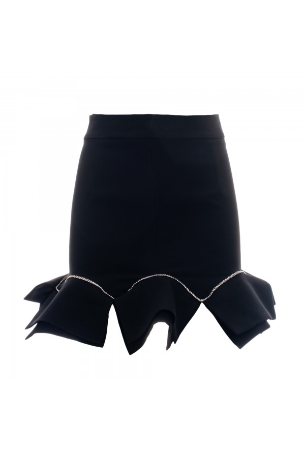 U R Ink PIENZA 014W3D6 GONNE NERO Moda