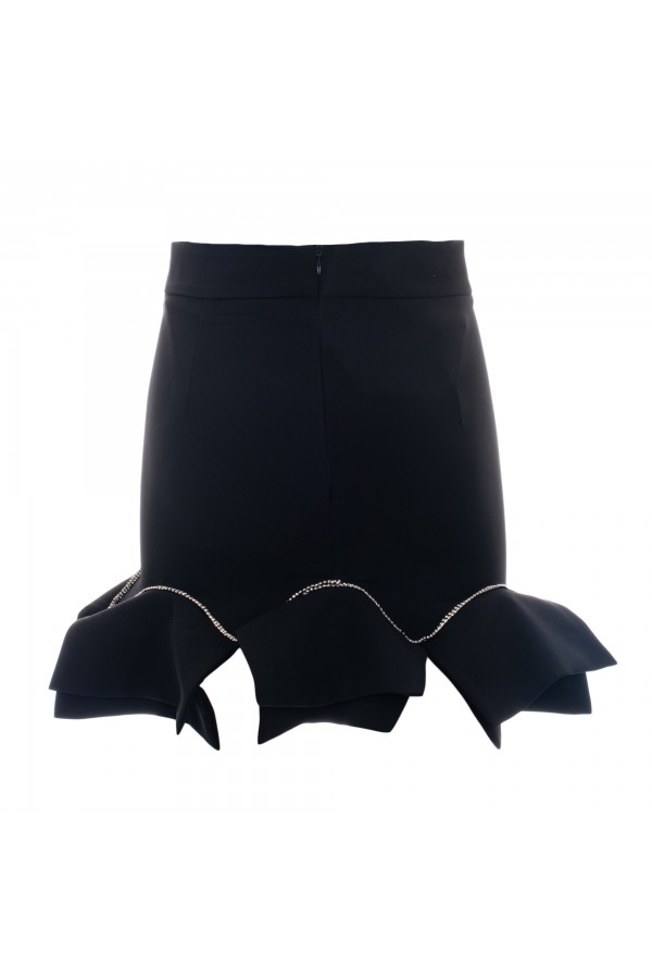 U R Ink PIENZA 014W3D6 GONNE NERO Moda