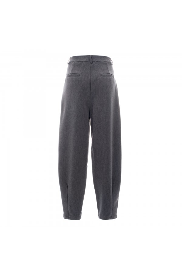 U R Ink OSANE 244W34A PANTALONI GRIGIO Nuovo