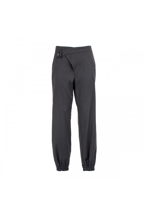 U R Ink OLYMPE 244W34A PANTALONI GRIGIO Vendita