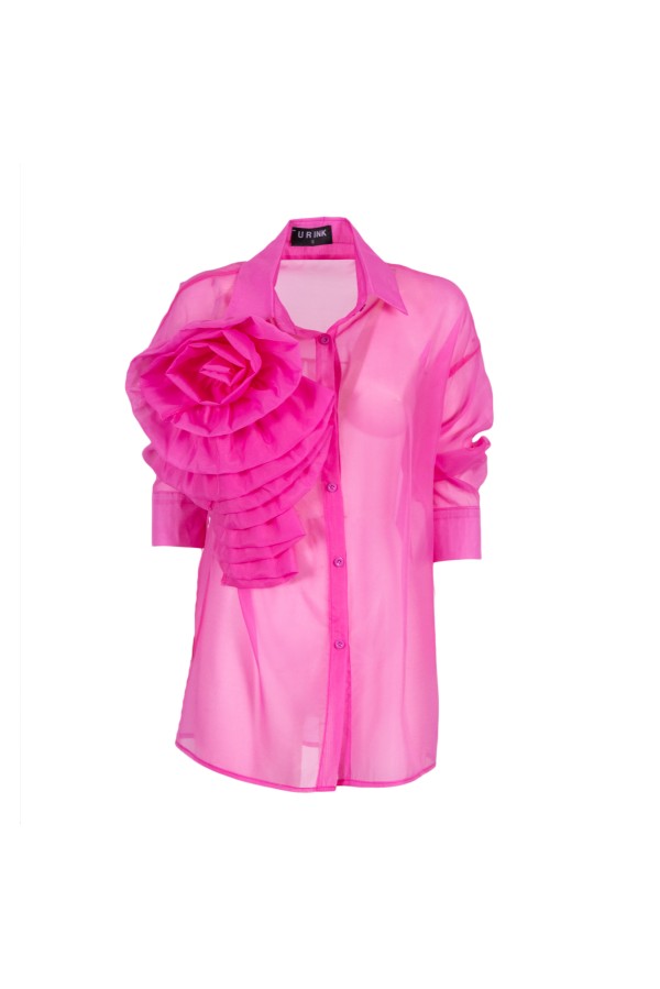 U R Ink EIVISSA 254W49C CAMICIE e BLUSE FUCSIA Consegna Veloce