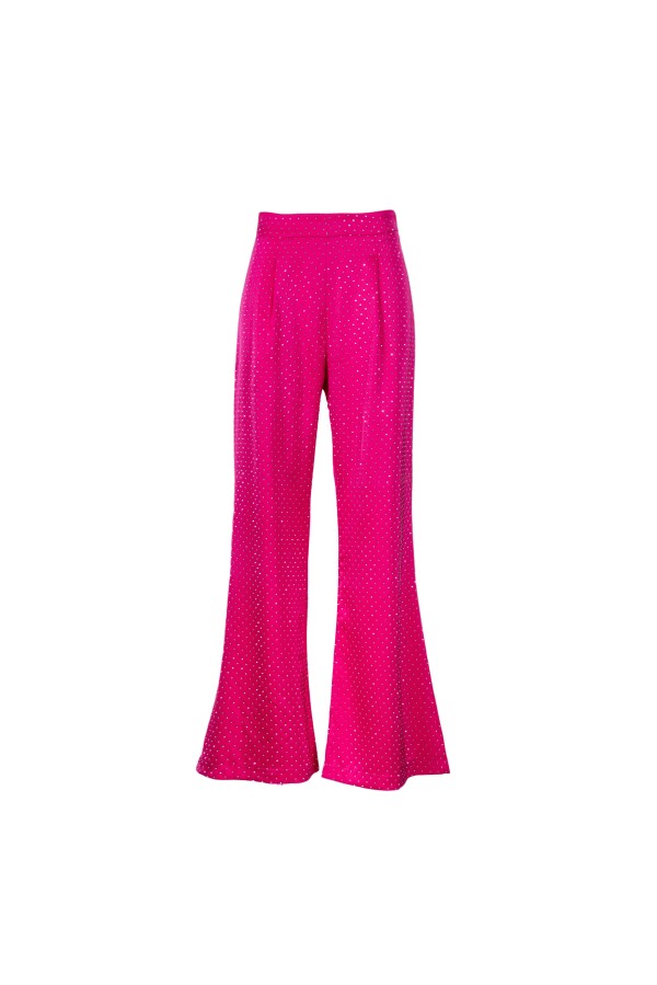 U R Ink CUBA 244W49C PANTALONI FUCSIA Affare Del Giorno