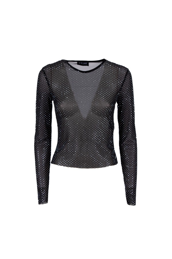 U R Ink JACÓ 134D6D6 CAMICIE e BLUSE NERO Sconto