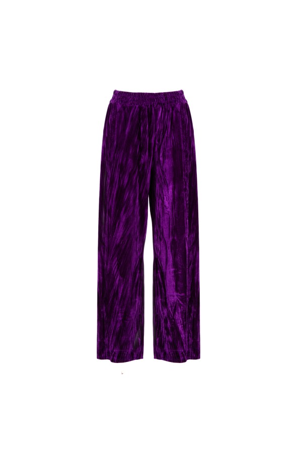 U R Ink PIGUÉ 244W4F8 PANTALONI VIOLA Vendita Economica