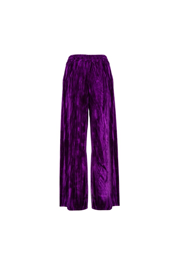 U R Ink PIGUÉ 244W4F8 PANTALONI VIOLA Vendita Economica