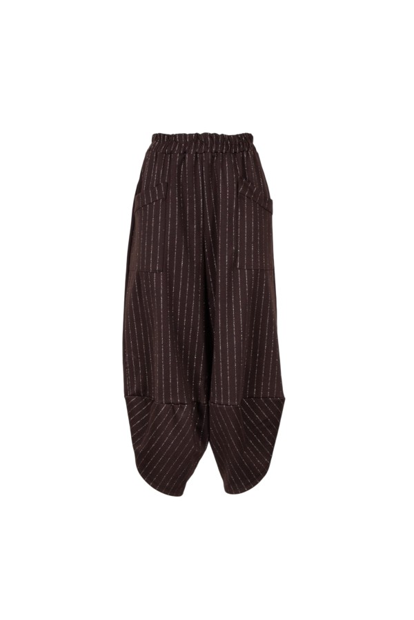 U R Ink BRUJO 244W430 PANTALONI CAFFÉ Moda